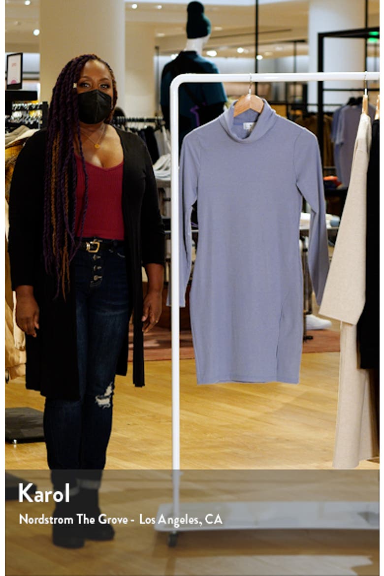 Long Sleeve Turtleneck Minidress video