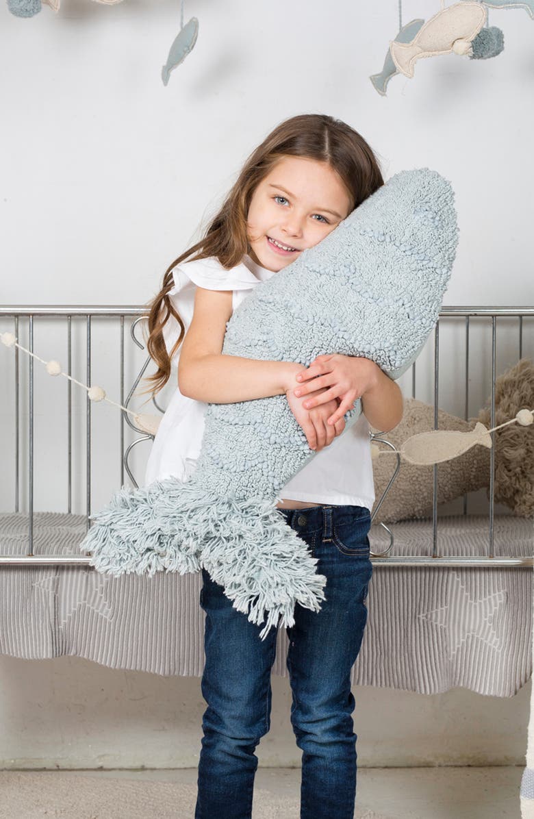 Lorena Canals Fish Cushion, Alternate, color, 