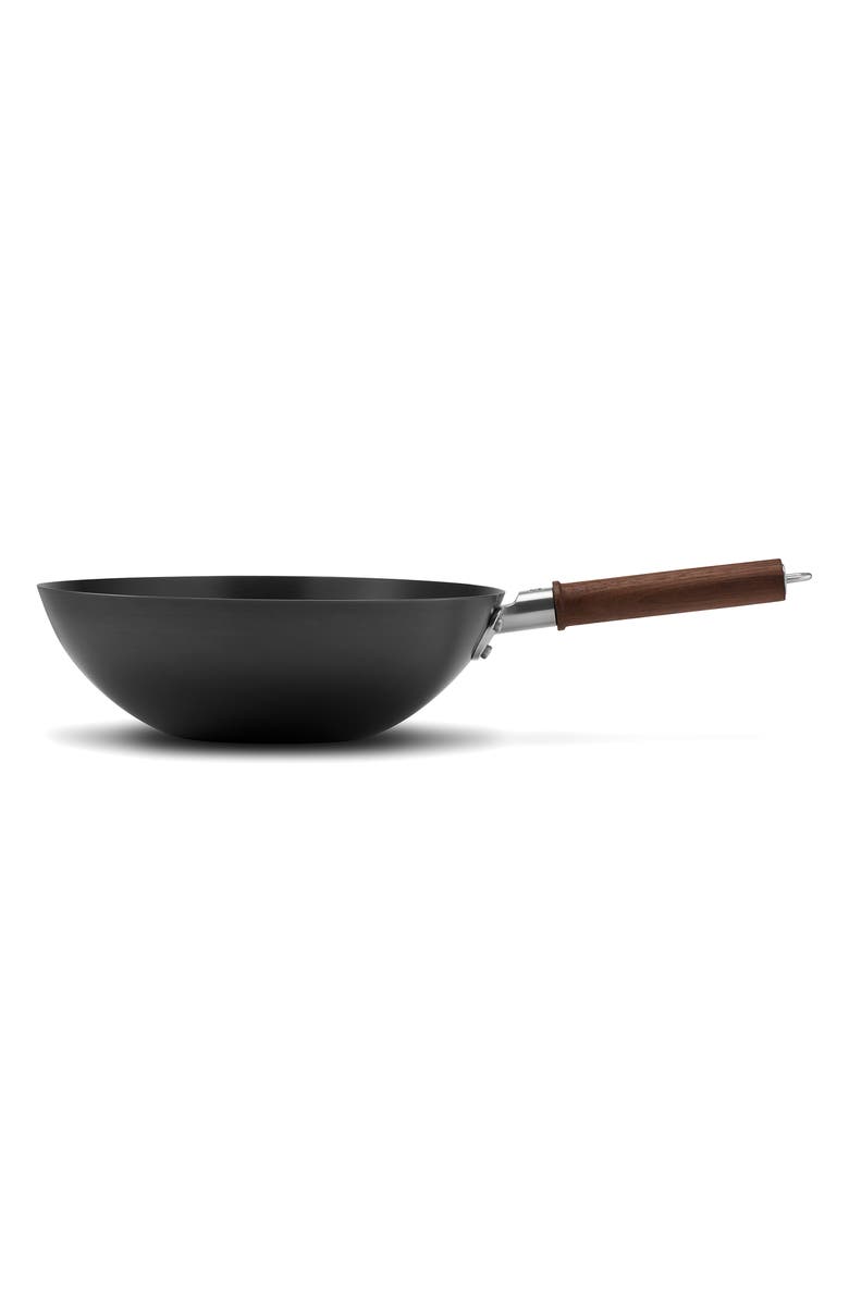 ZWILLING Dragon 12-Inch Carbon Steel Wok, Alternate, color, Black