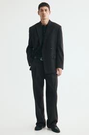 H&M Relaxed-Fit Double-Breasted Jacket