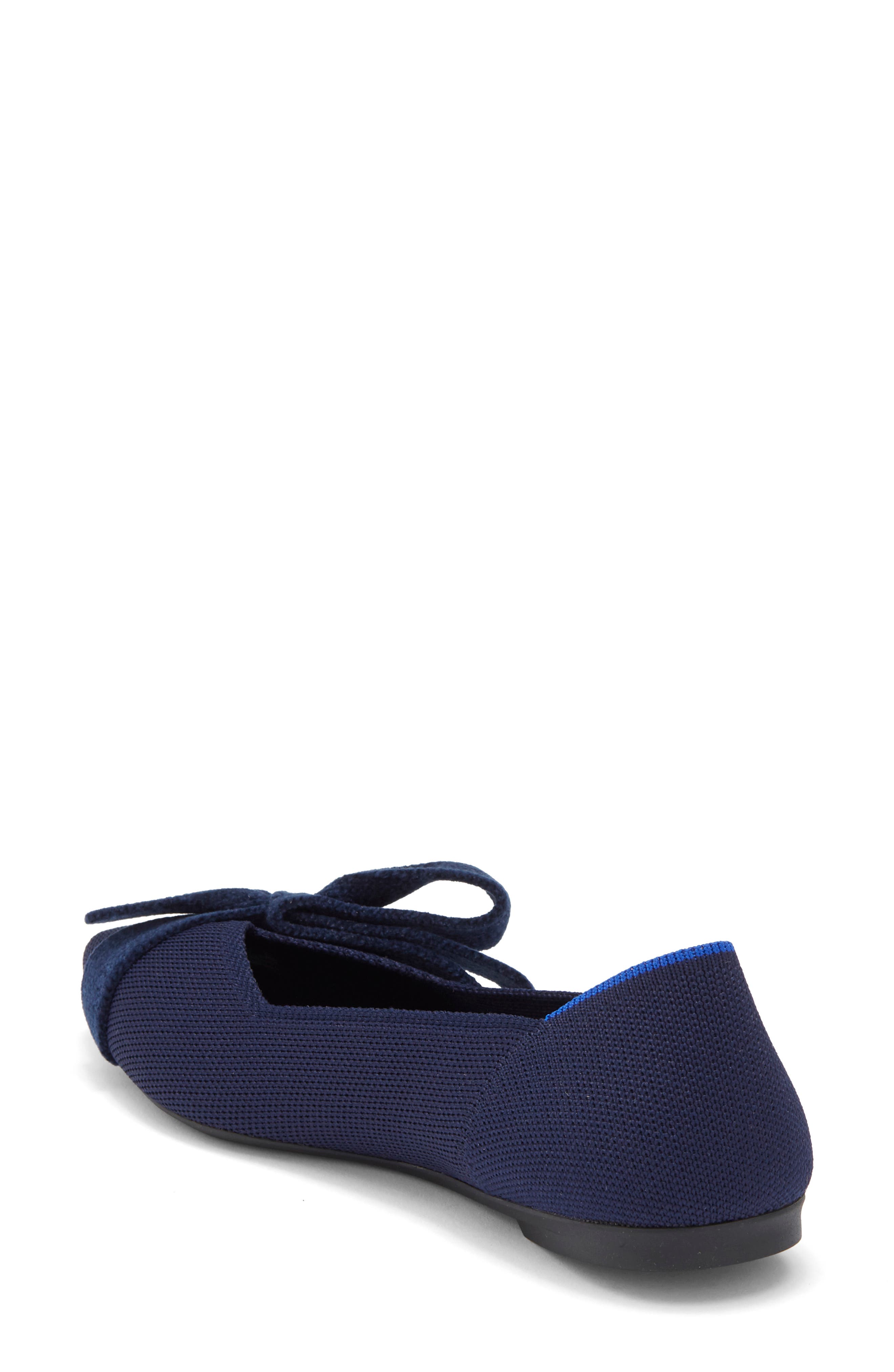 The Bow Point II Flat, Alternate, color, DEEP NAVY