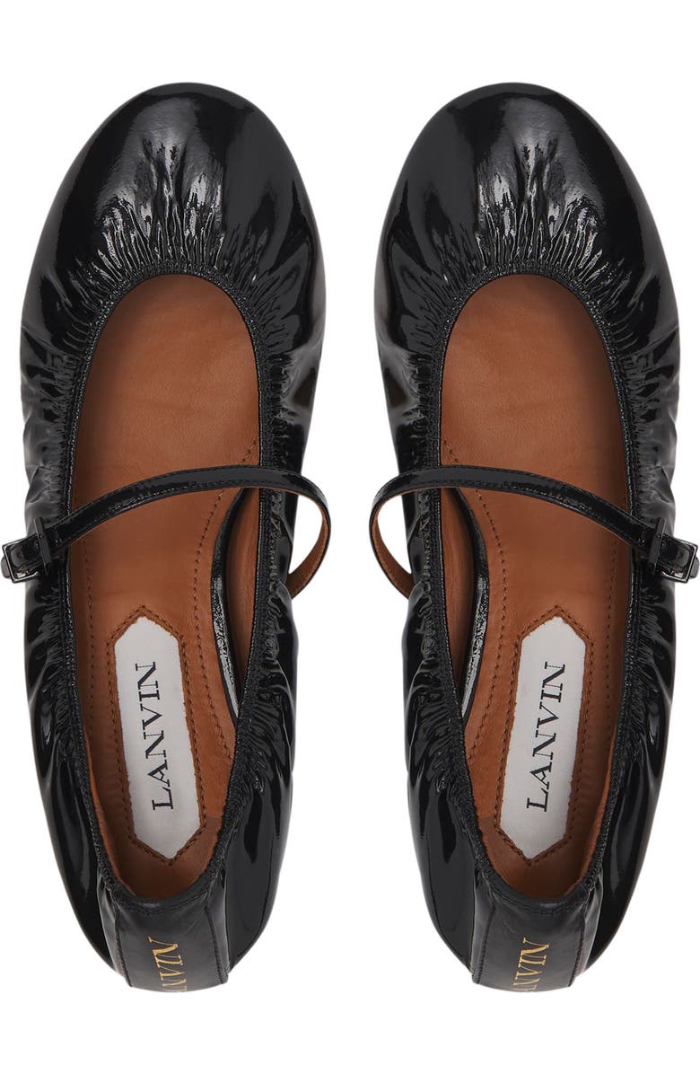 Lanvin MARY JANE IN GLOSSY LEATHER, Alternate, color,