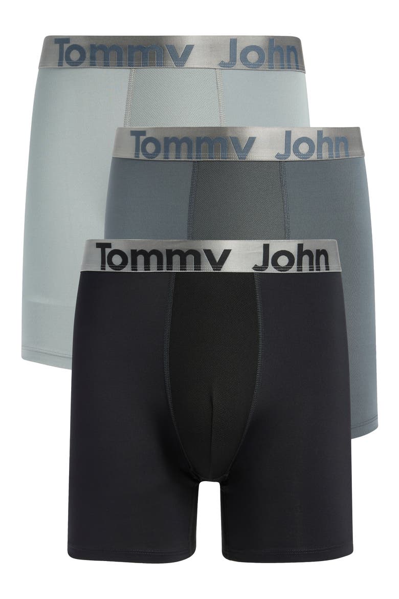 Essential 3-Pack 360 Sport Boxer Briefs, Main, color, BLACK/ TURBULENCE/ MONUMENT