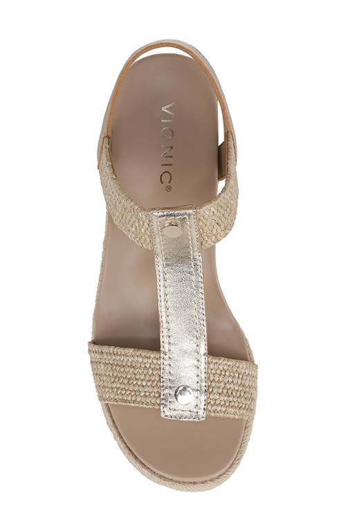 Vionic Calera Espadrille Wedge Sandal In Neutral