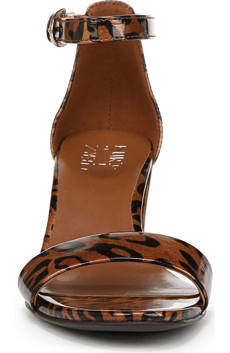 Naturalizer Vera Glitz Ankle Strap Sandal, Alternate, color, Natural Multi