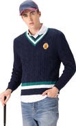 Members Only Cable Knit Cricket Sweater