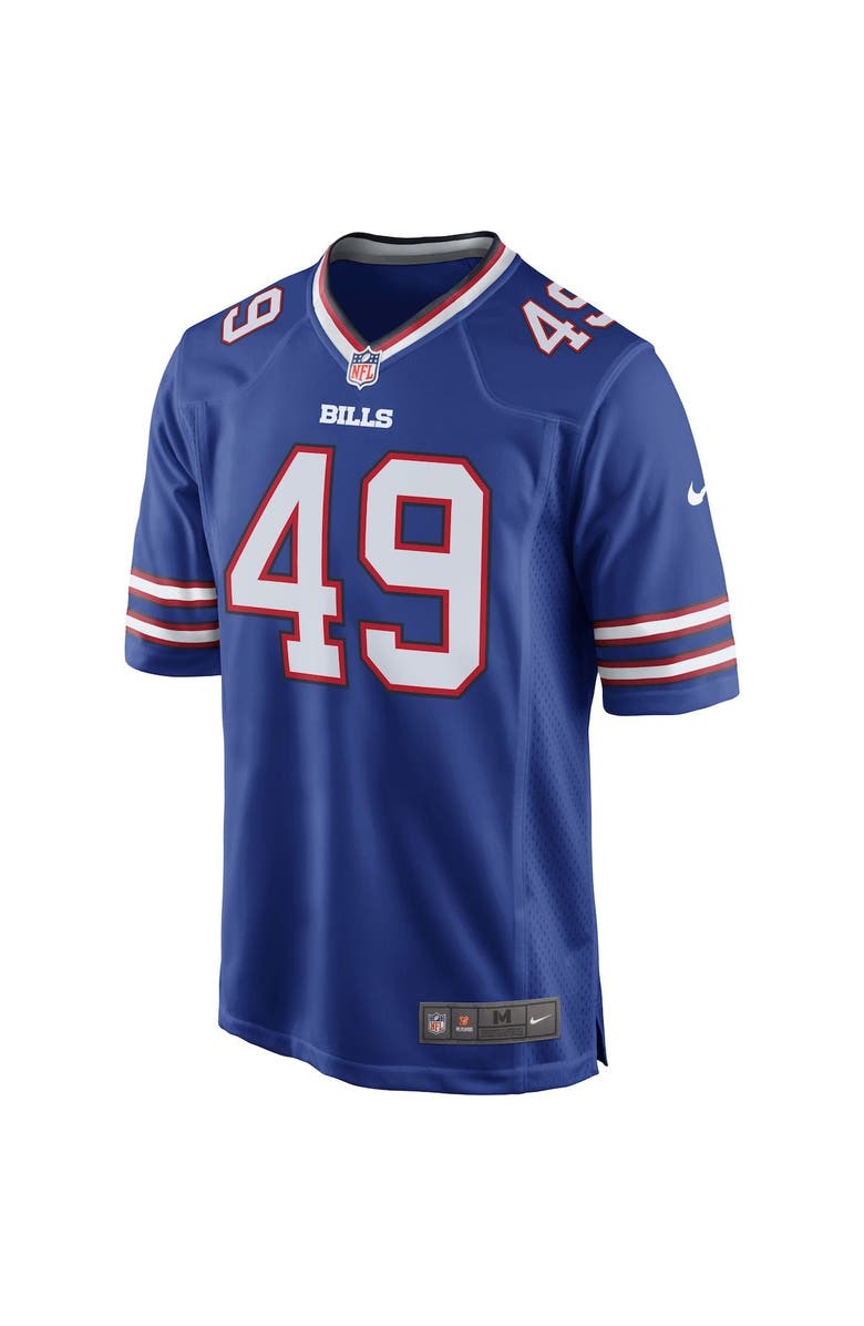 Nike Men's Nike Tremaine Edmunds Royal Buffalo Bills Game Player Jersey, Alternate, color, 
