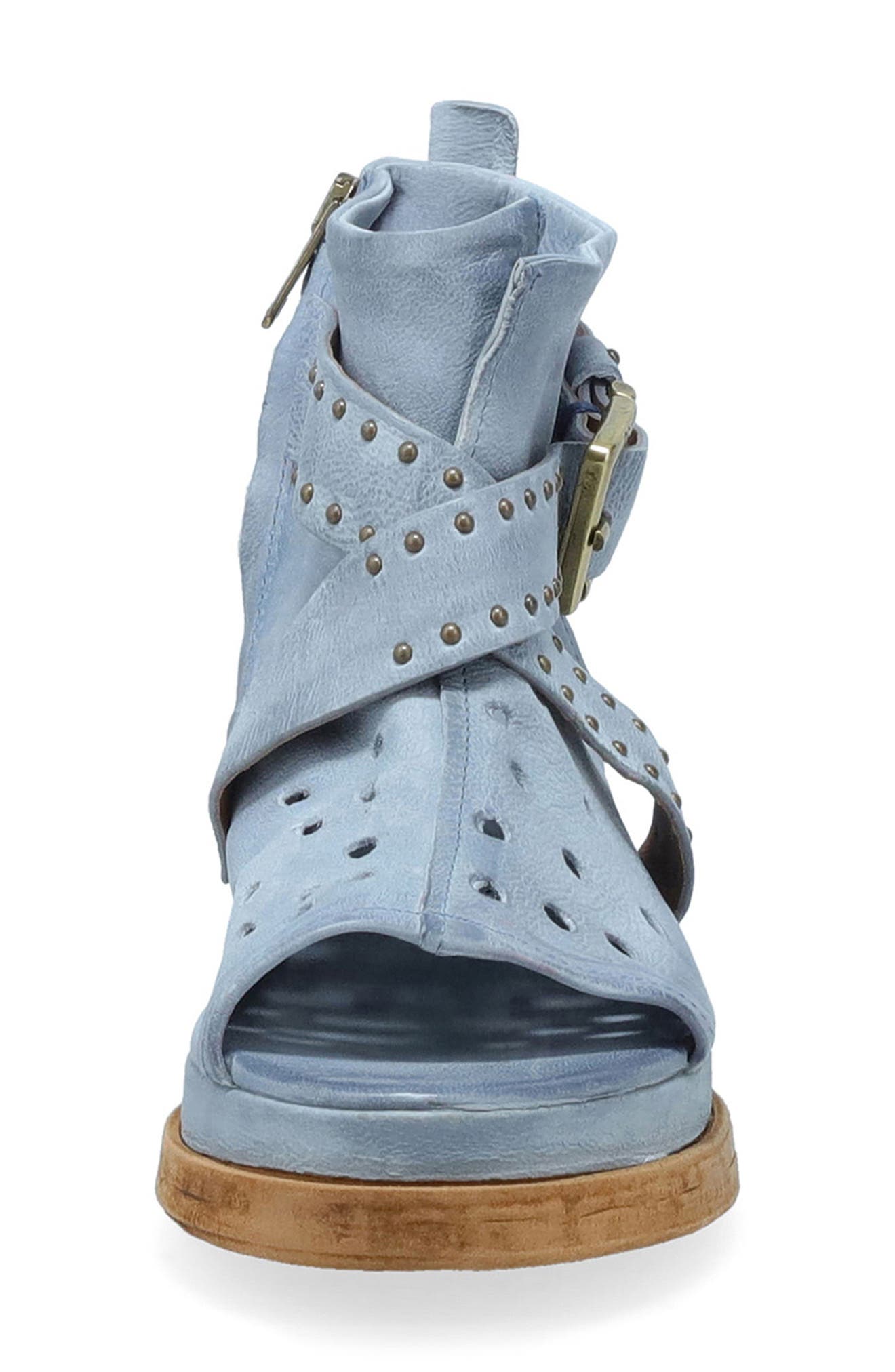 Lorrie Open Toe Bootie, Alternate, color, SKY