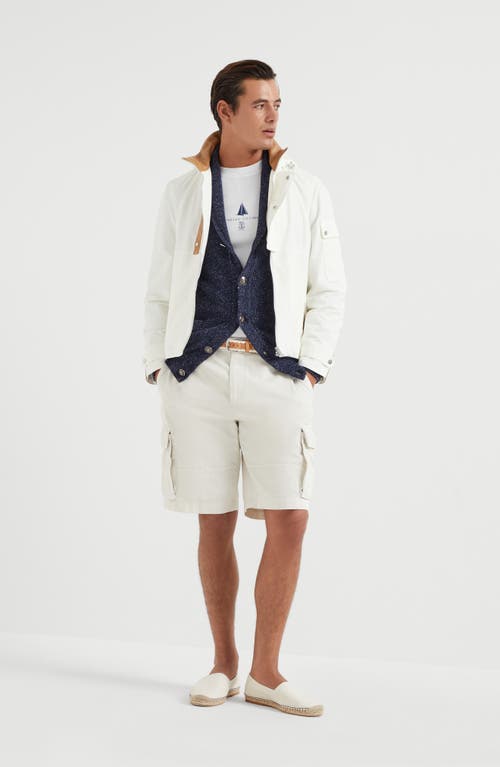Brunello Cucinelli Cotton Gabardine Bermuda Shorts