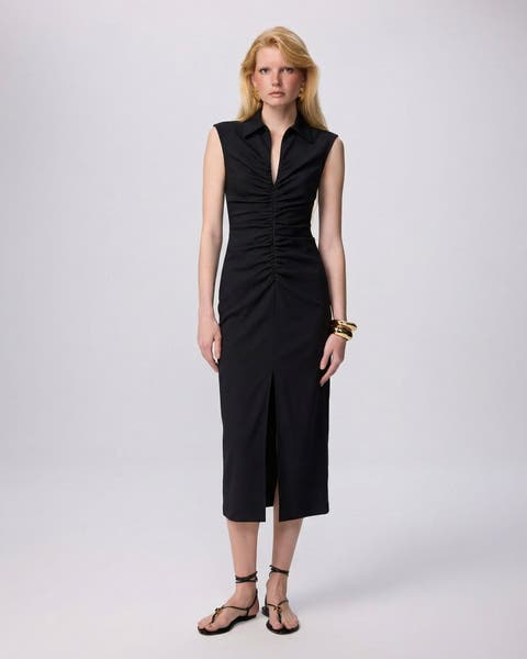 Thetis Techno Ruched Front Dress