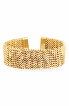 Mesh Cuff Bracelet