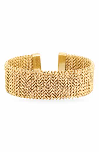 Mesh Cuff Bracelet