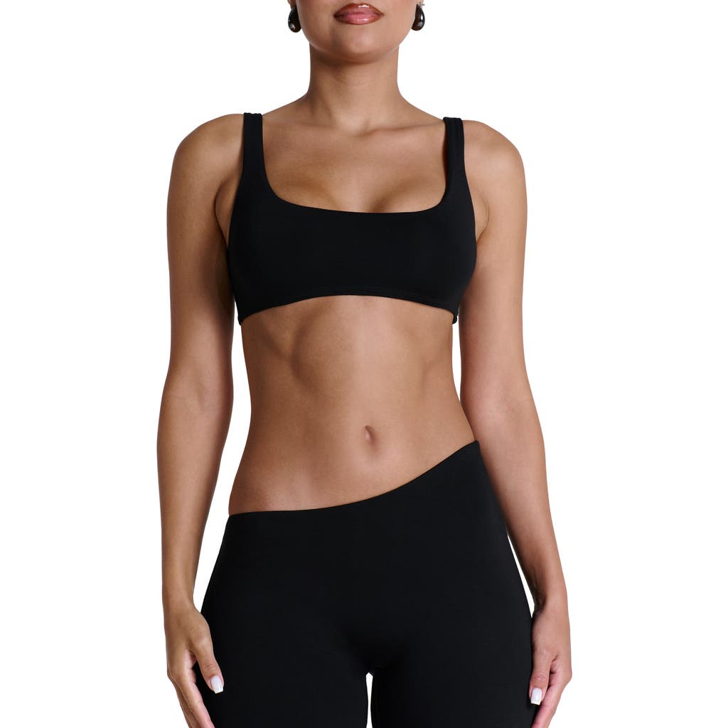 Naked Wardrobe Smooth Crop Top