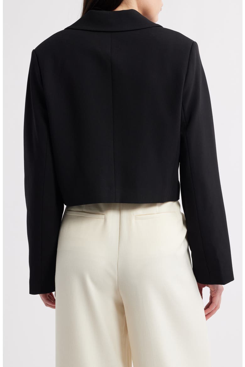Cagliari Crop Jacket, Alternate, color, BLACK
