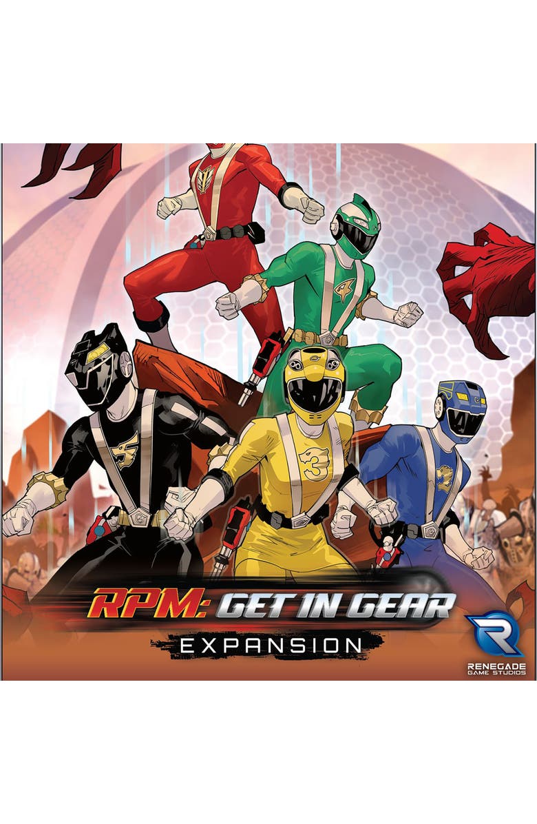 Renegade Games Studio Power Rangers Deckbuilding Game, Expansion Ages 14+, Alternate, color, Multicolored