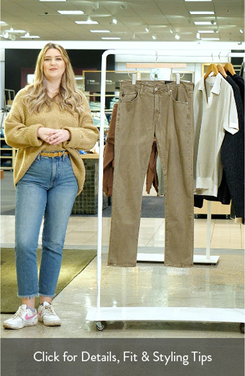 Tellis Slim Fit Sateen Pants, sales video thumbnail