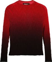 Desigual Ombré Texture Knit Top