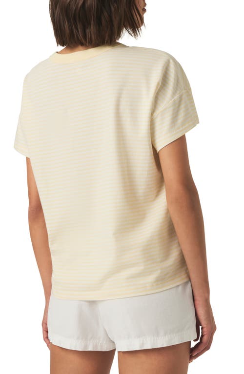 Splendid Astrid Stripe Boxy Ringer T-shirt