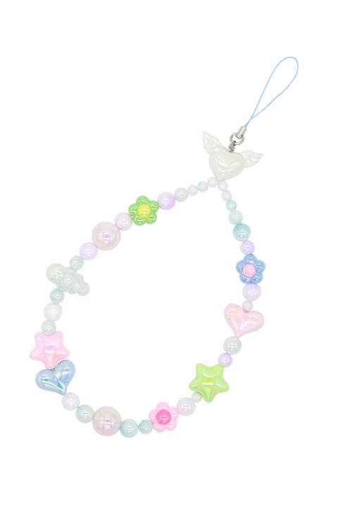 Multicolor Beaded Phone Strap