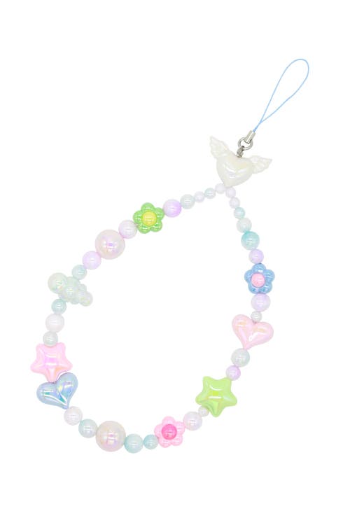 Velvet Luna Multicolor Beaded Phone Strap