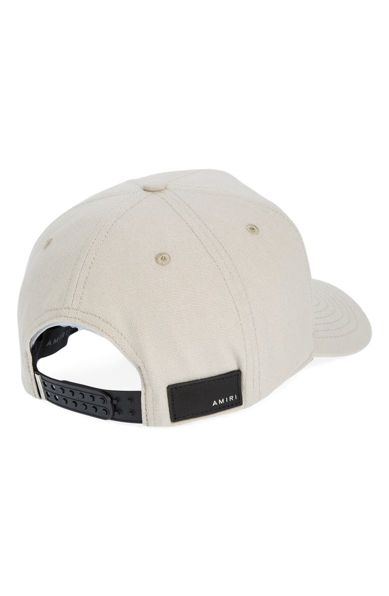 AMIRI MA Logo Embroidered Snapback Baseball Cap, Alternate, color,