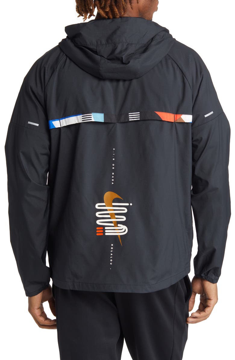 Nike Men's Repel A.I.R. Hola Lou Running Windrunner Jacket, Alternate, color, 