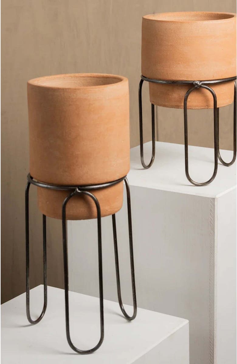 Meso Goods Jaro Terracotta Planter, Alternate, color, Natural