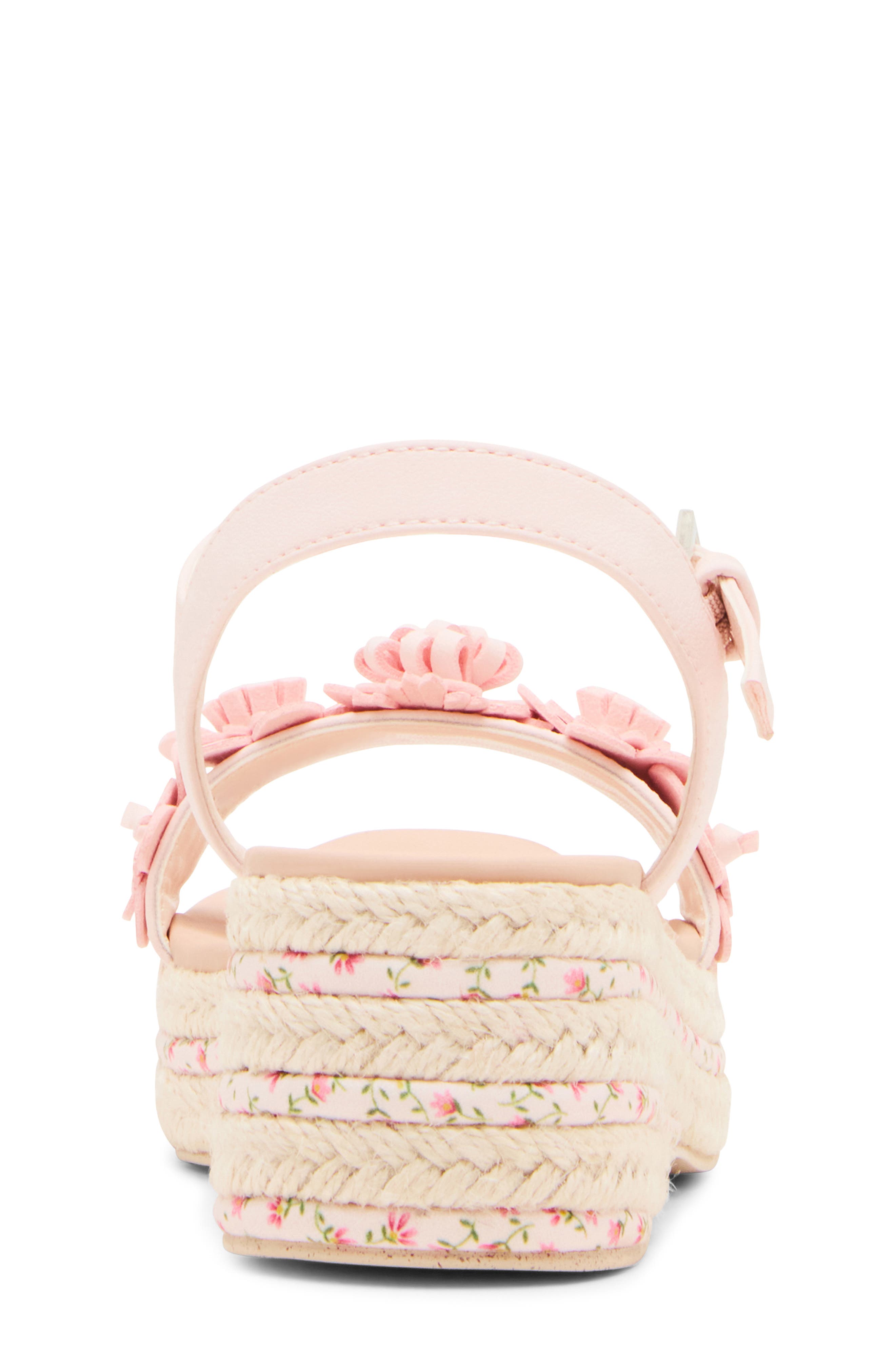 Steve Madden Kids' Dori Ankle Strap Sandal, Alternate, color, Blush