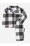 selected Plaid Black & White