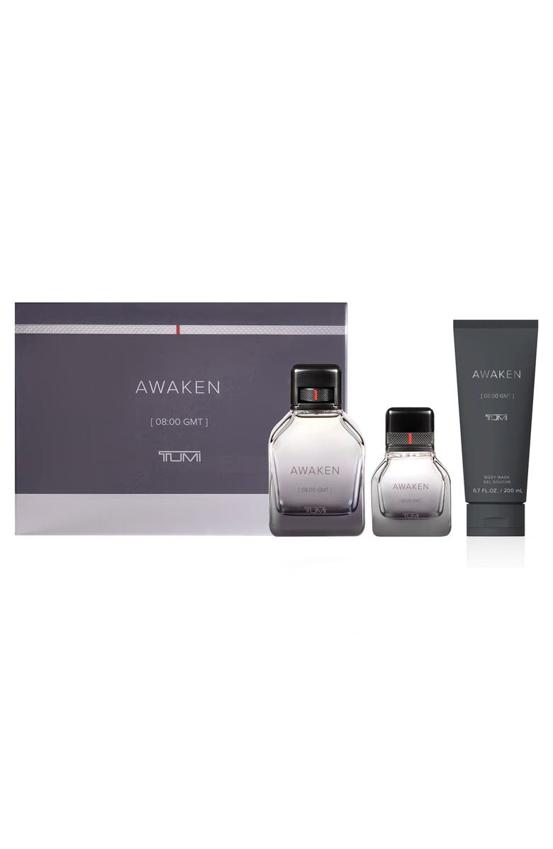 TUMI Awaken [08:00 GMT] TUMI Eau de Parfum Gift Set $230 Value, Alternate, color, 