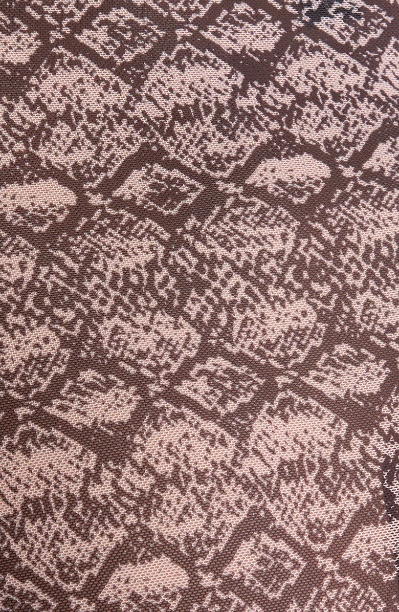 Hauty Down the Garden Patch Cutout High Waist Panties, Alternate, color, Beige-Black