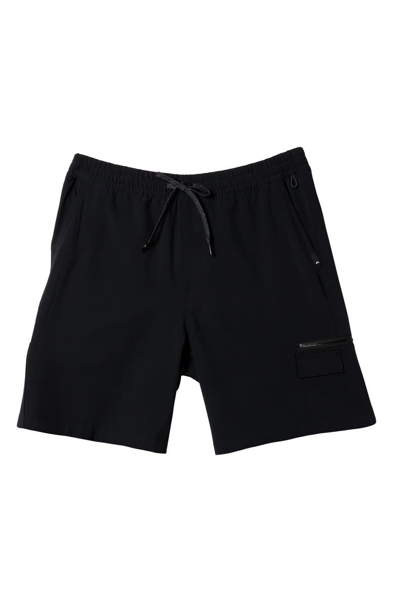 Quiksilver Taxer Amphibian 19 Water Repellent Cargo Board Shorts, Alternate, color, 