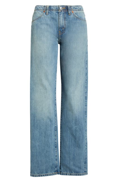Re/done The Sanasa Bootcut Jeans In Blue