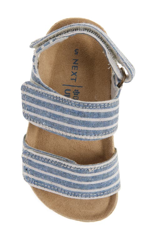 Next Kids' Stripe Sandal In Blue