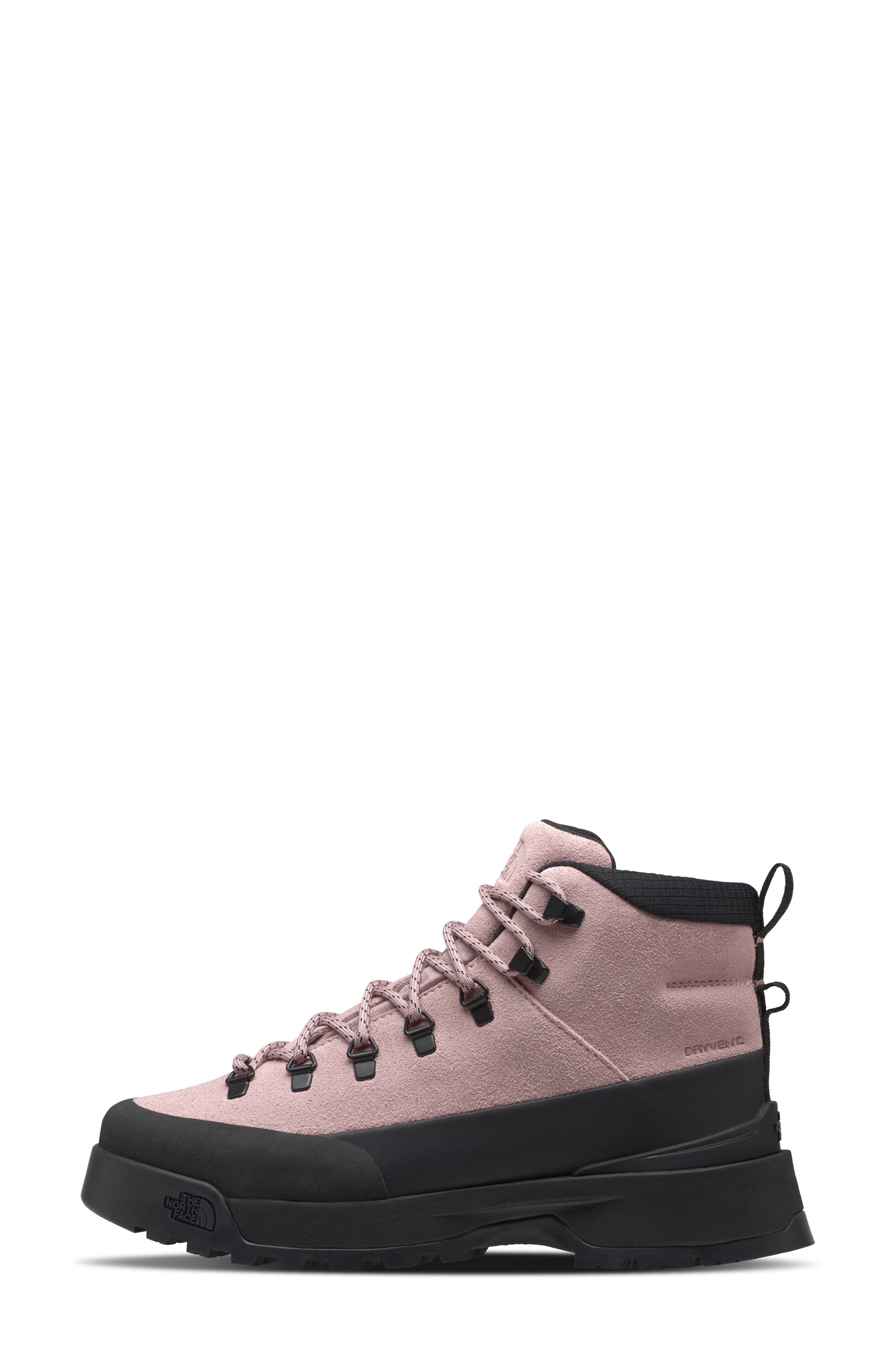 Gender Inclusive Glenclyffe Mid Insulated Waterproof Boot, Main, color, METAL PINK/ TNF BLACK