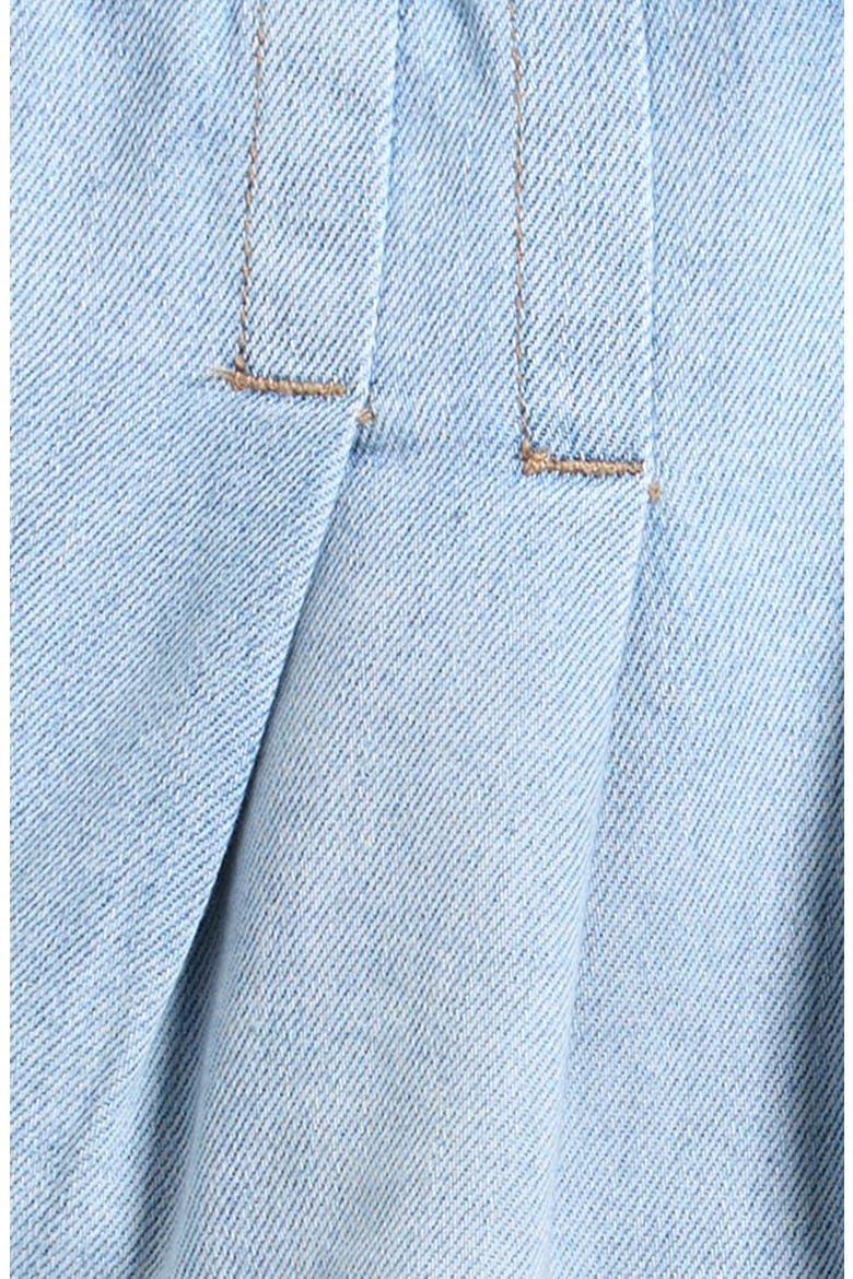 Kids' Braid Waist Distressed Shorts, Alternate, color, INDIGO