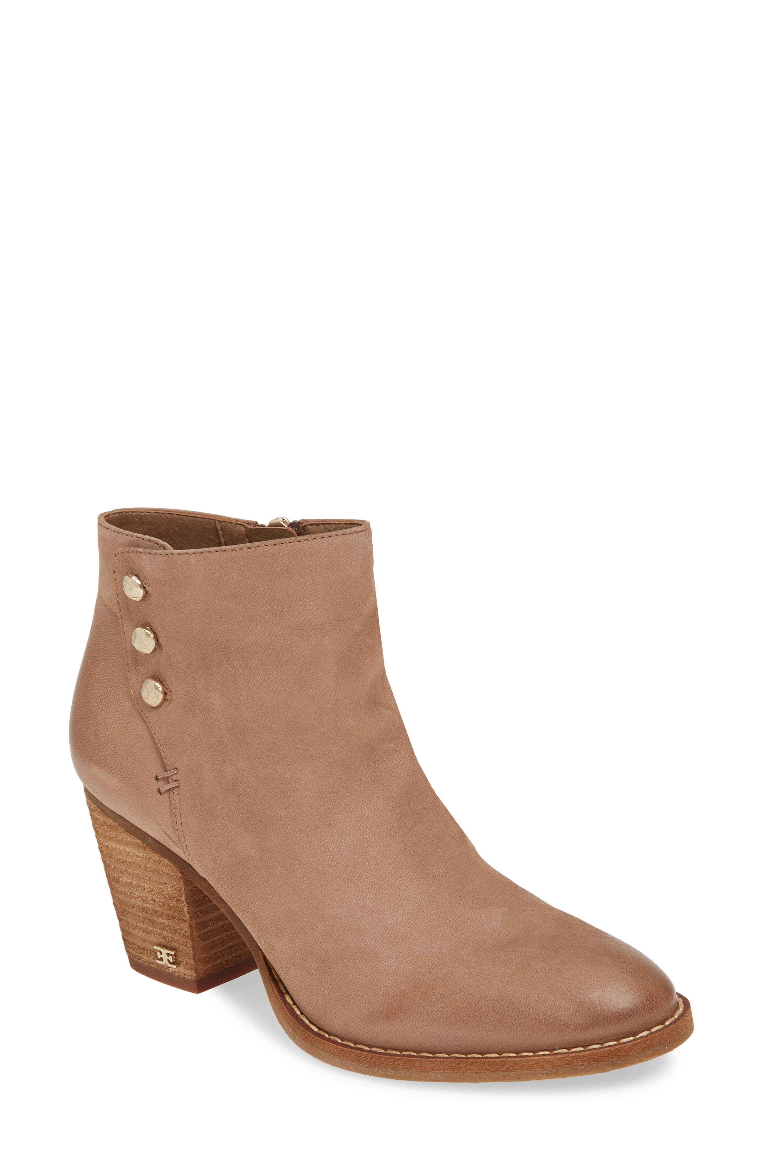 Mariella Bootie, Main, color, PRALINE NUBUCK LEATHER