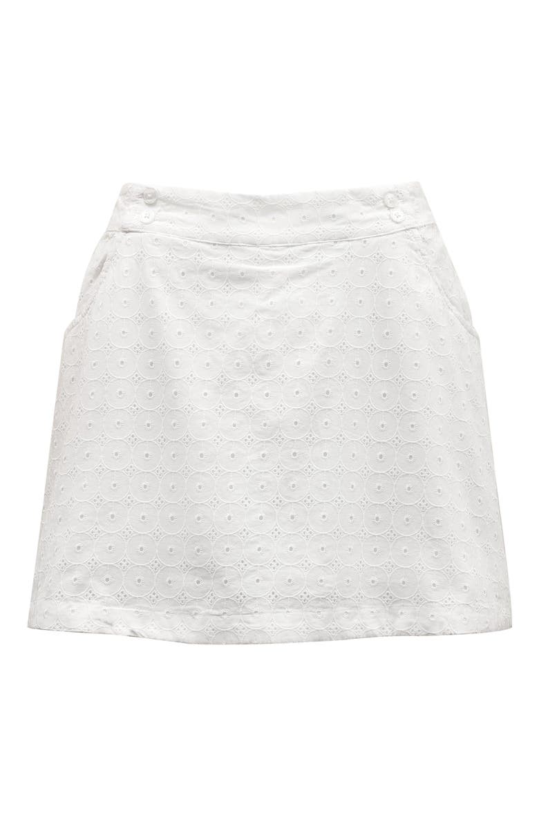 Hope & Henry Women's Organic Eyelet Skort, Main, color,