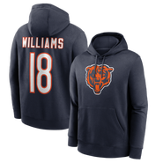 Nike Men's Nike Caleb Williams Navy Chicago Bears Name & Number Hoodie