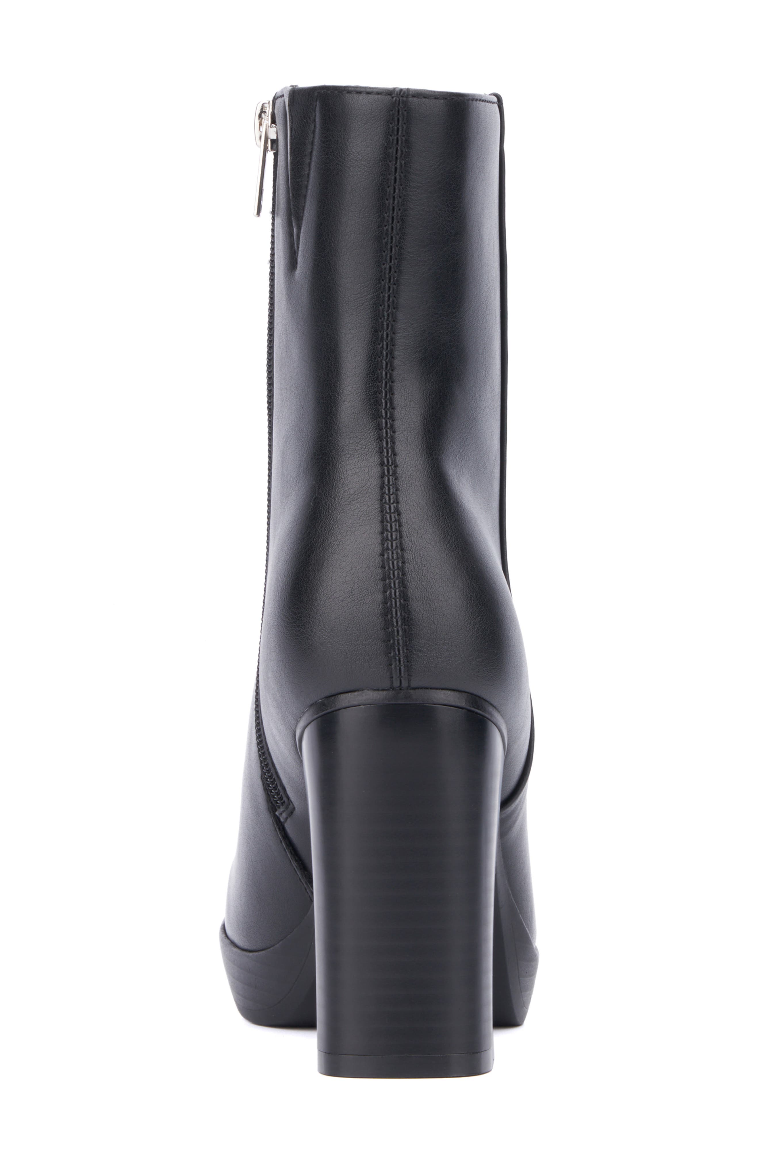 NEW YORK AND COMPANY Fay Platform Faux Leather Boot, Alternate, color, 