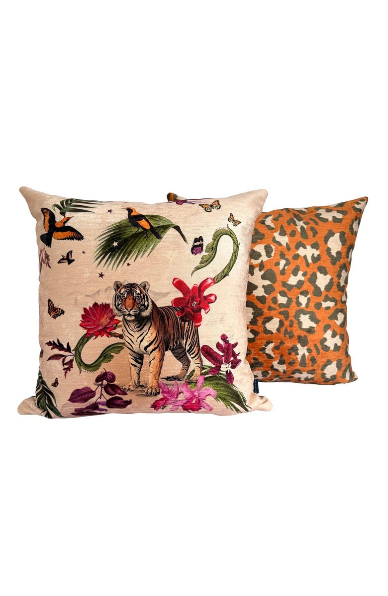 Muzaluci Pillow - Natura Tigre, Alternate, color, Beige