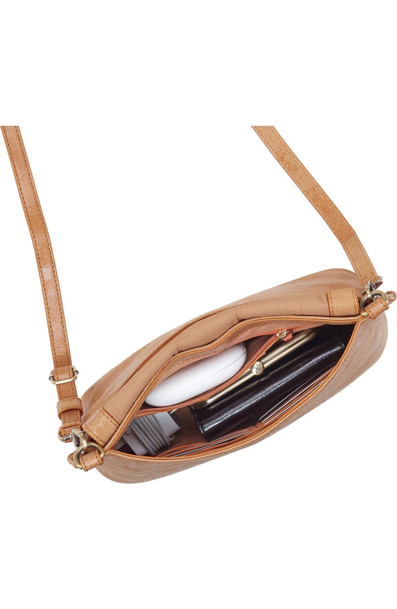 HOBO Expedition Leather Crossbody Bag, Alternate, color, Whiskey