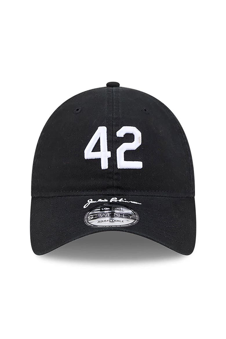 Youth New Era Black San Francisco Giants 2026 Jackie Robinson Day 9TWENTY Adjustable Hat, Alternate, color, Black