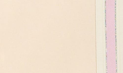 Truly Me Kids' Beaded Stripe Cotton Blend Cargo Pants In Neutral