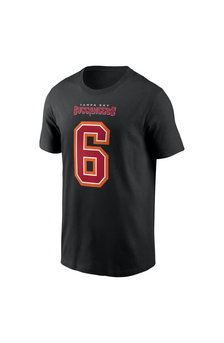 Nike Men's Nike Baker Mayfield Black Tampa Bay Buccaneers Carbon Name & Number T-Shirt, Alternate, color, Black