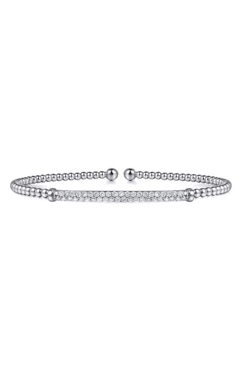 Bujukan Diamond Beaded Cuff Bracelet