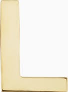 Oradina 14K Gold Initial Reaction Single Stud