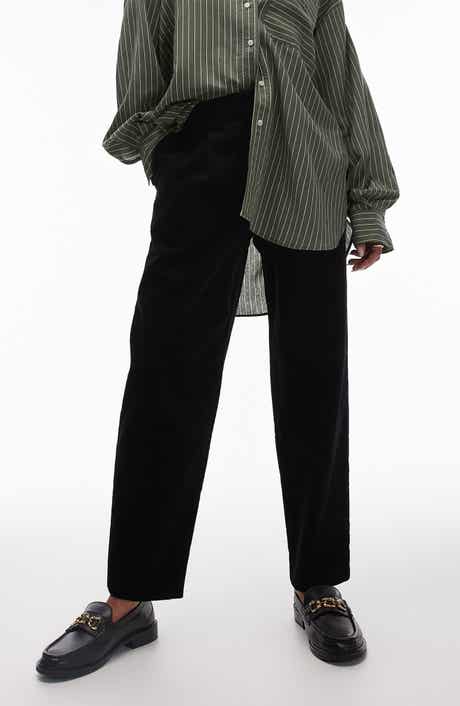 Topshop Corduroy Ankle Pants