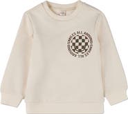MiniMoi Kid's Smiles All Around Crewneck Sweatshirt