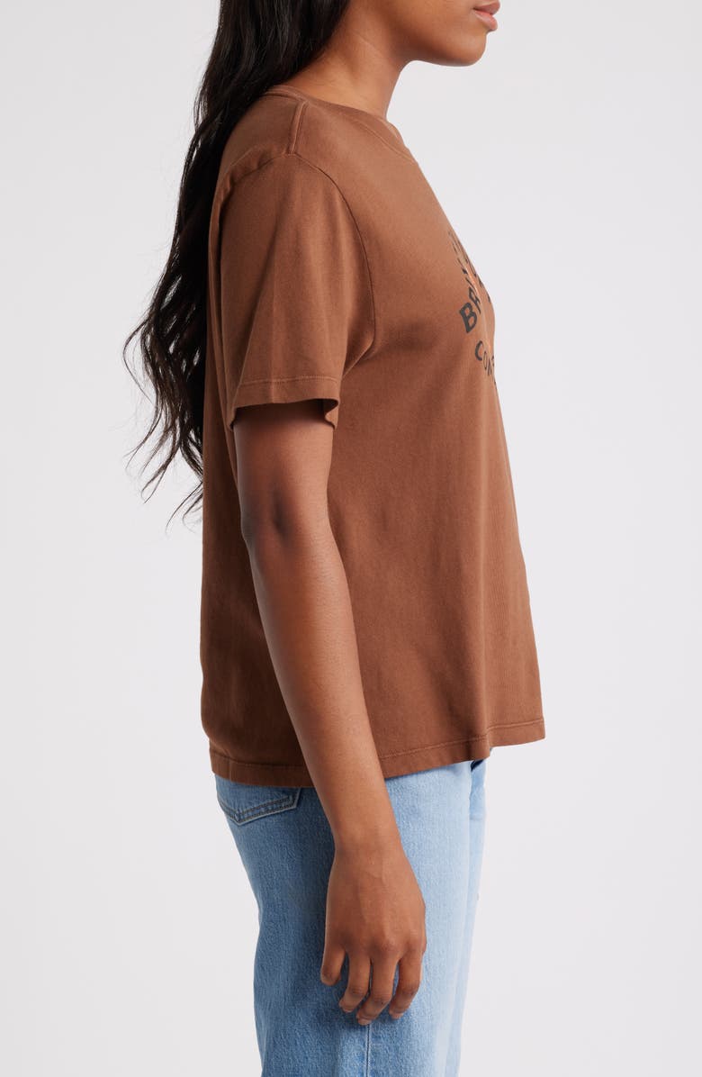Brixton Potion Cotton Graphic T-Shirt, Alternate, color, Pinecone Brown